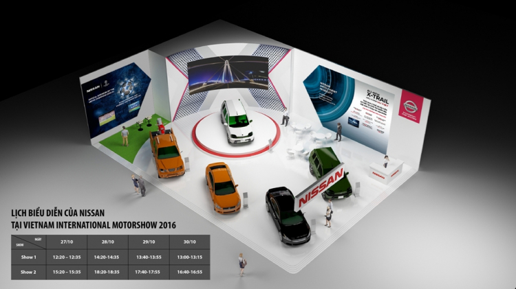 [[QC] Nissan sẽ mang gì đến Vietnam International Motor Show 2016?