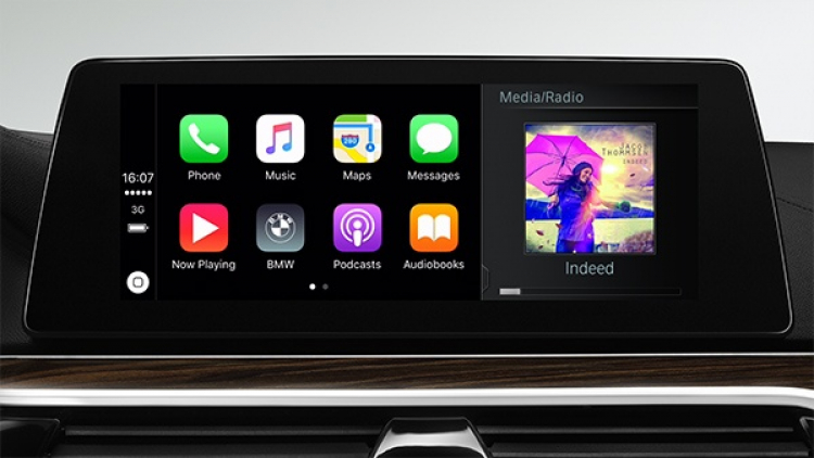 Mọi mẫu xe BMW sẽ kết nối Apple CarPlay không dây trong tương lai