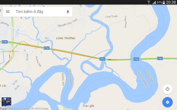 Chức năng xem tình trạng kẹt xe trên Google Maps đã có ở Việt Nam Chức năng xem tình trạng kẹt xe trên Google Maps đã có ở Việt Nam
