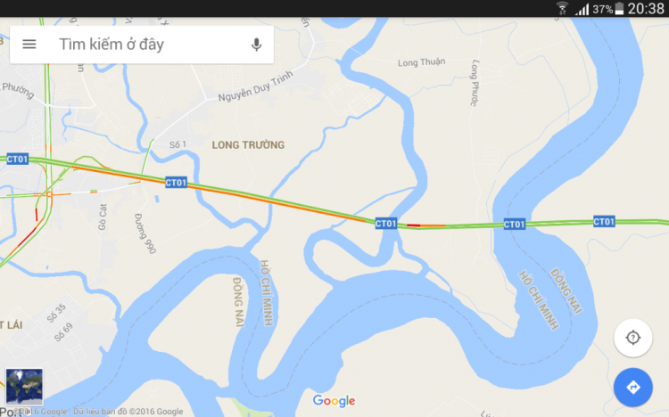Chức năng xem tình trạng kẹt xe trên Google Maps đã có ở Việt Nam