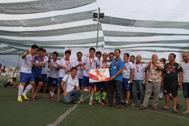 Chúc mừng chi hội SFC vô địch giải OS Futsal Champions League 2014