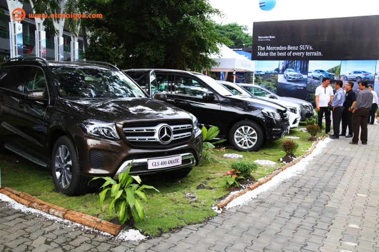 [VIMS 2016] Dàn SUV của Mercedes được trưng bày ngoài trời