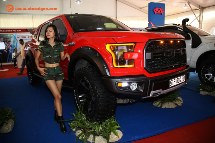 [VIMS 2016] Chi tiết Ford F150 Platinum độ “khủng” của Minh Giang Auto Accessories