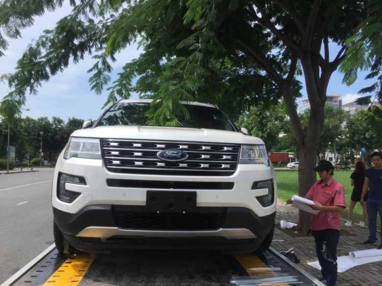 Hình ảnh thực tế Ford Explorer, SUV đình đám đã có mặt tại thị trường Việt Nam....