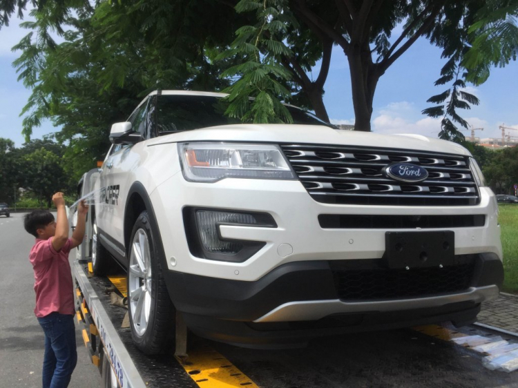 Hình ảnh thực tế Ford Explorer, SUV đình đám đã có mặt tại thị trường Việt Nam....