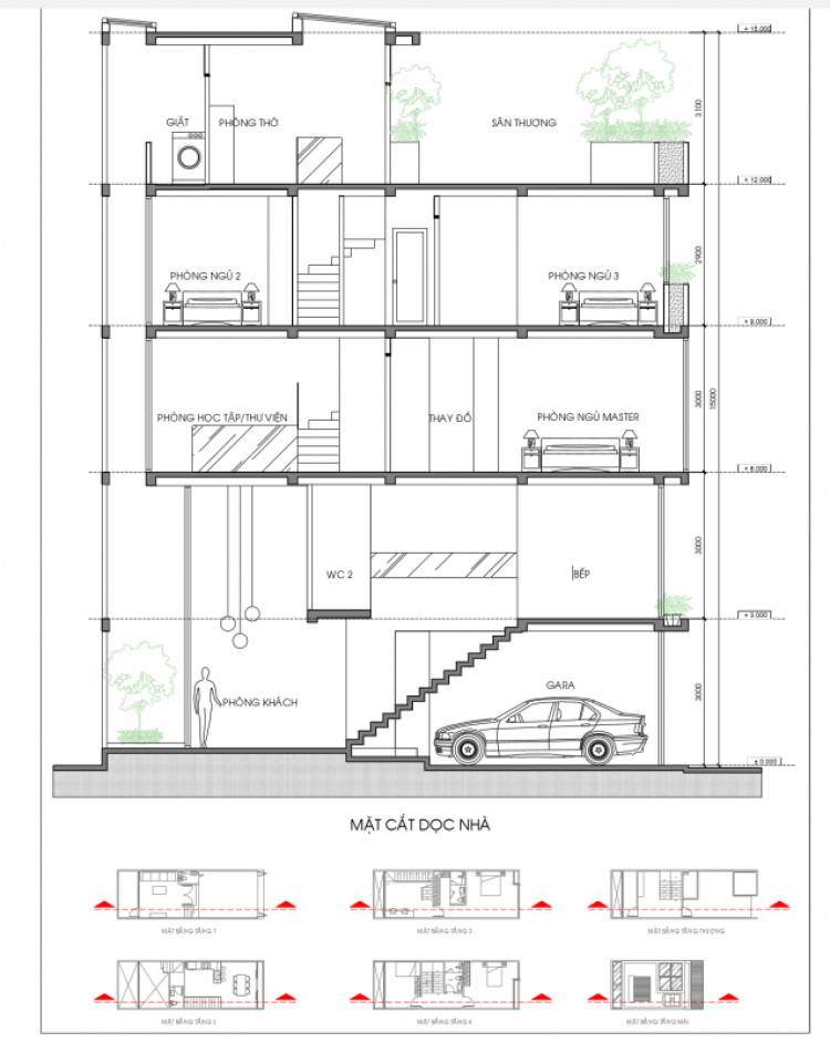 Khu nhà ở (Phú Lâm B, Quận 6)  này thiết kế ổn không các bác.