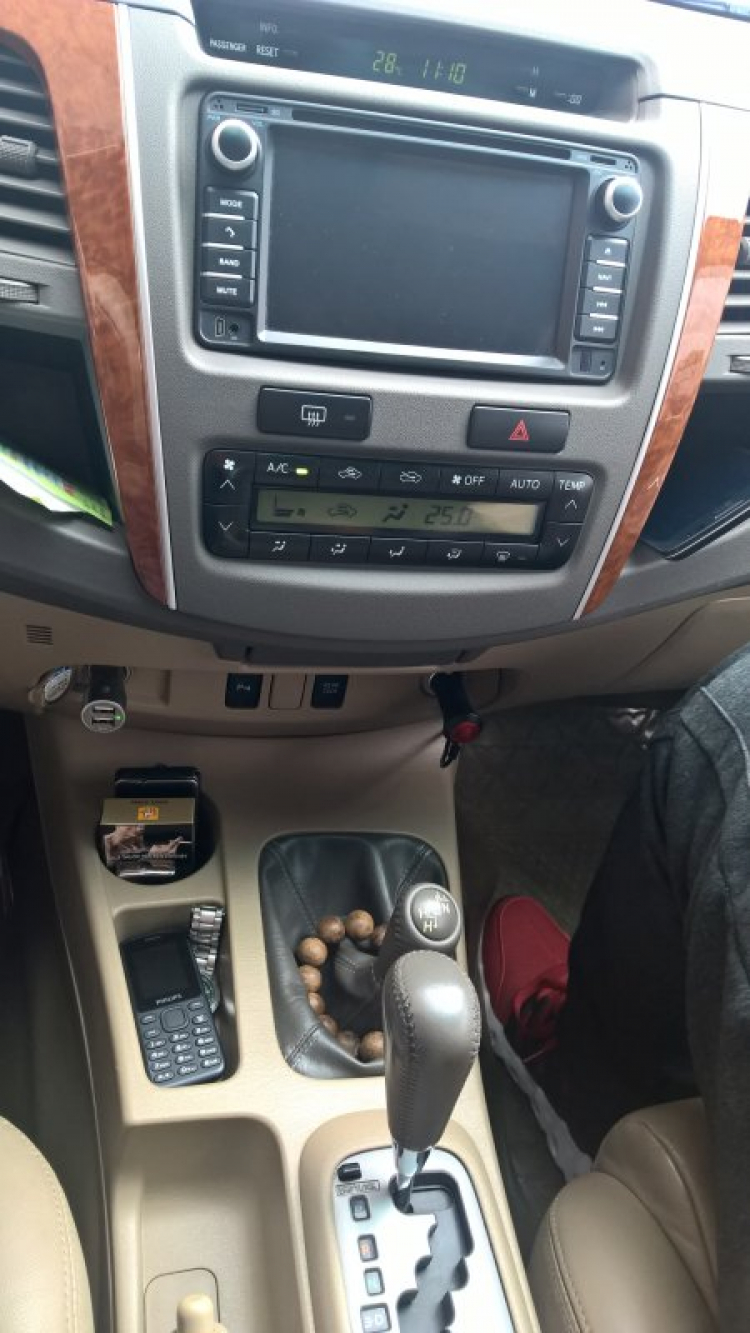 Cảm nhận Fortuner V 2012 sau 57.000Km.