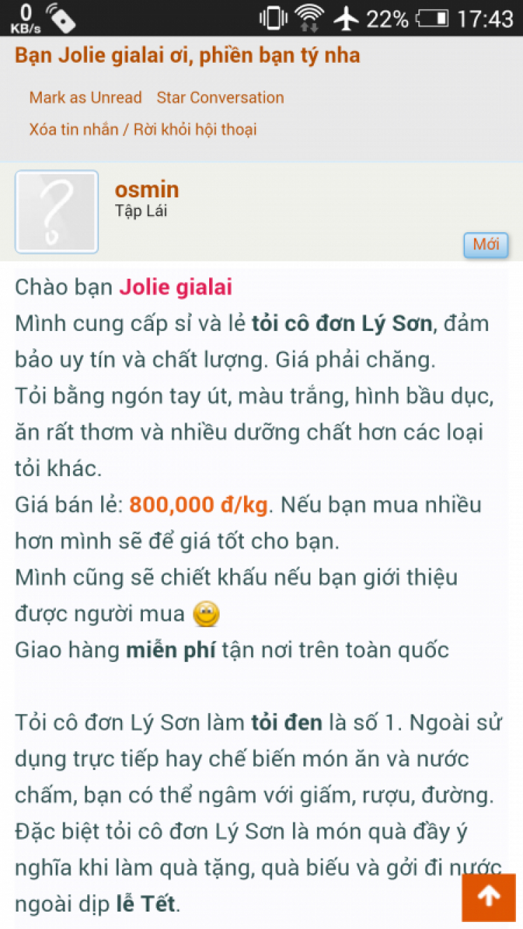 Jolie - Chiếc xe thân thiện