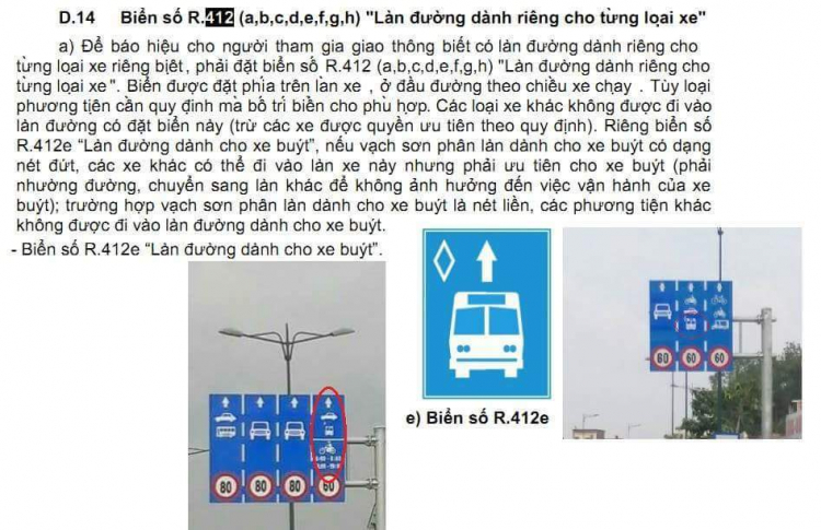 Hiểu đúng biển R.412e trên đường Phạm Văn Đồng