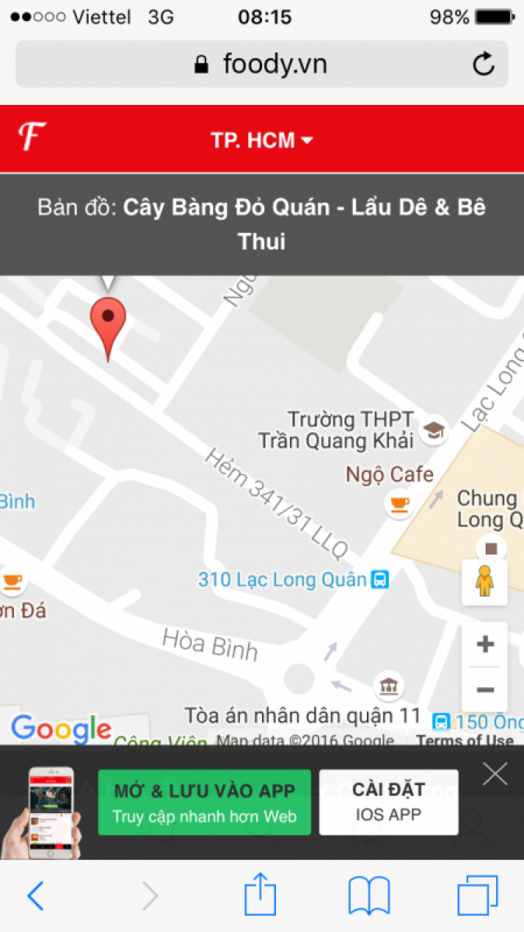 Off chai định kỳ tối thứ 6 hàng tuần của FFC