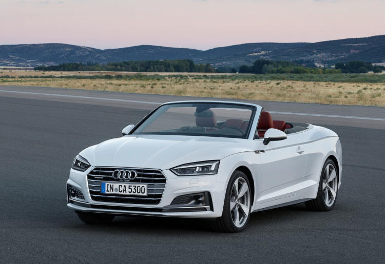 Audi A5 Cabriolet 2018 sẵn sàng cạnh tranh với 4-Series và C-Class mui trần