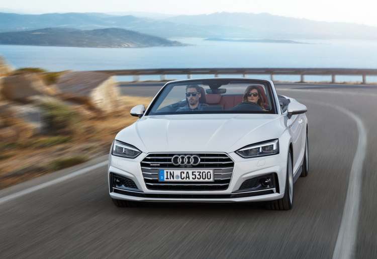 Audi A5 Cabriolet 2018 sẵn sàng cạnh tranh với 4-Series và C-Class mui trần