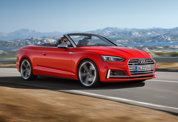 Audi A5 Cabriolet 2018 sẵn sàng cạnh tranh với 4-Series và C-Class mui trần