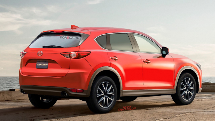 Mazda CX-5 2017 sẽ có động cơ tăng áp