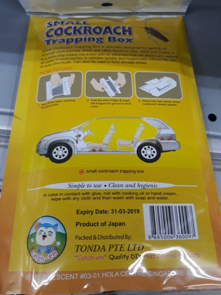 Bẫy gián oto Bẫy gián oto