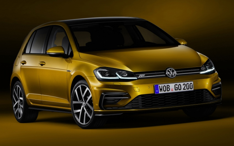Volkswagen Golf facelift làm mới hoàn toàn