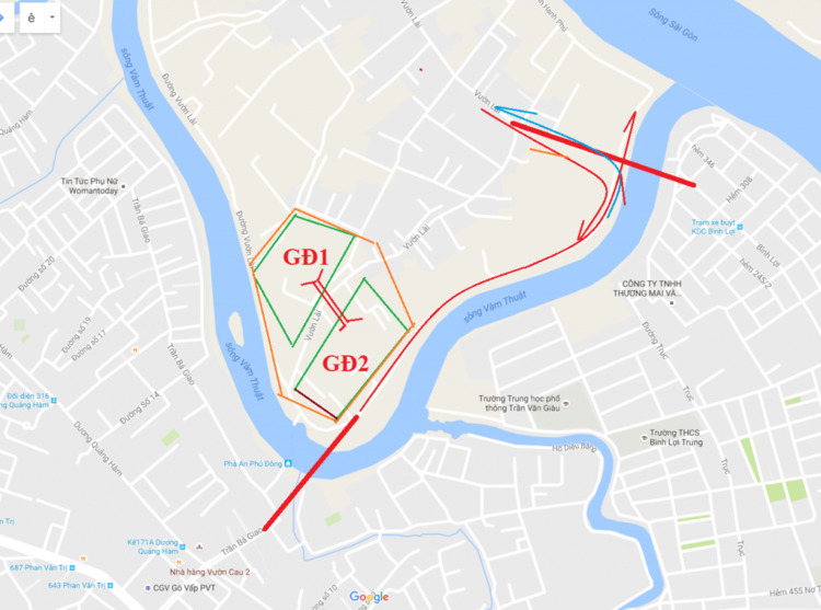Cầu Vàm Thuật An Phú Đông Quận 12 bắc qua Phường 5 Gò Vấp đã thông xe 31/12/2020 đất An Phú Đông tăng nóng nhất Q.12 Cầu Vàm Thuật An Phú Đông Quận 12 bắc qua Phường 5 Gò Vấp đã thông xe 31/12/2020 đất An Phú Đông tăng nóng nhất Q.12