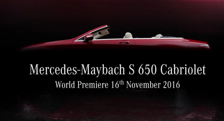 Mercedes-Maybach S650 Cabriolet quá đẹp trong video mới