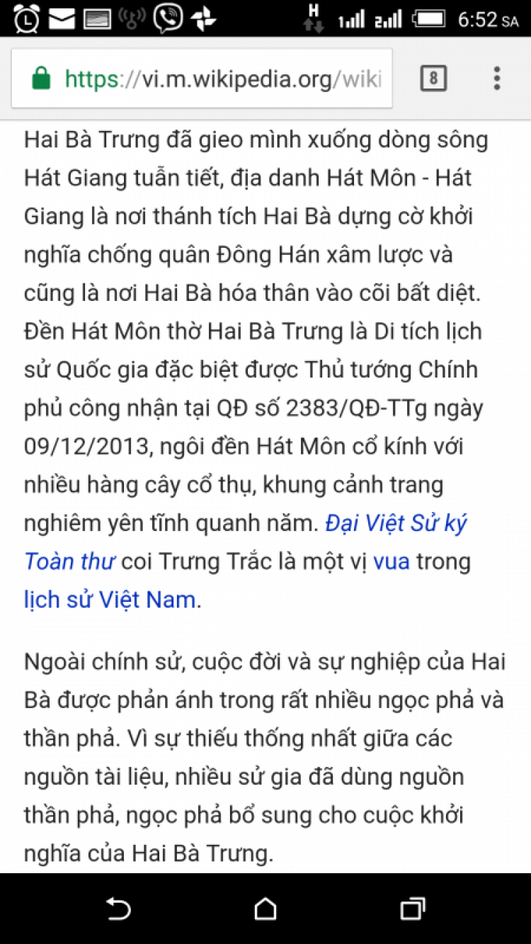 Khởi nghĩa Hai Bà Trưng thực sự là ở đâu?