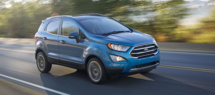 Ford EcoSport lần đầu xuất hiện tại Mỹ: máy 2.0, dẫn động AWD
