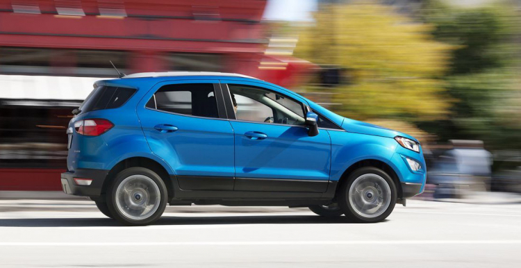 Ford EcoSport lần đầu xuất hiện tại Mỹ: máy 2.0, dẫn động AWD