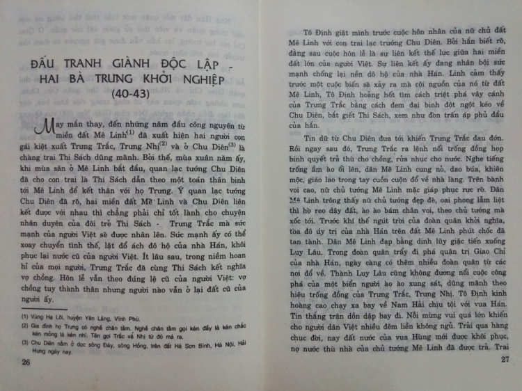 Khởi nghĩa Hai Bà Trưng thực sự là ở đâu?