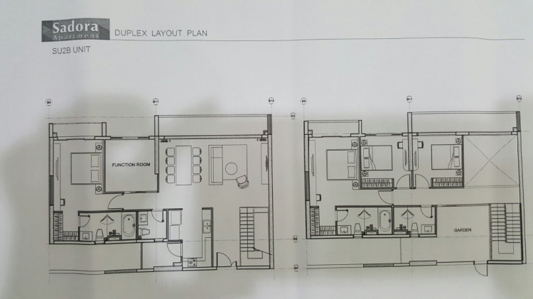 SADORA chuẩn bị ra căn Sky Unit (Duplex)