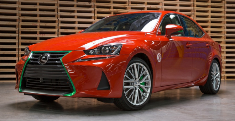 Lexus ra mắt IS phiên bản tương ớt Việt Nam