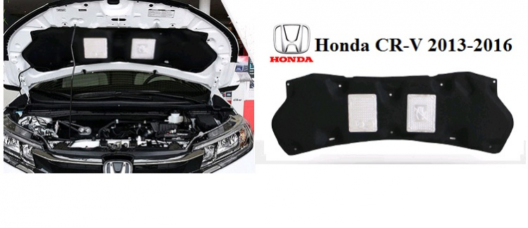 Có cụ nào lắp tấm chắn capô cho Honda CR-V chưa
