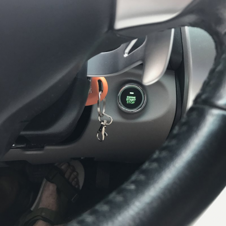 DIY - Khởi động từ xa với chìa khoá zin theo xe.