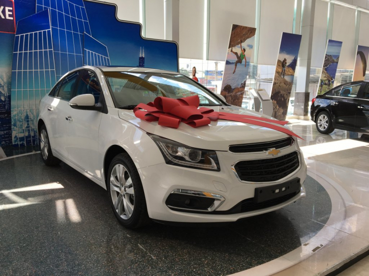 GM Việt Nam nâng cấp Chevrolet Cruze