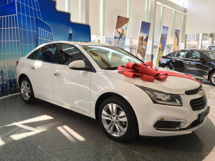 GM Việt Nam nâng cấp Chevrolet Cruze