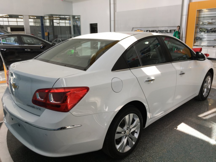 GM Việt Nam nâng cấp Chevrolet Cruze