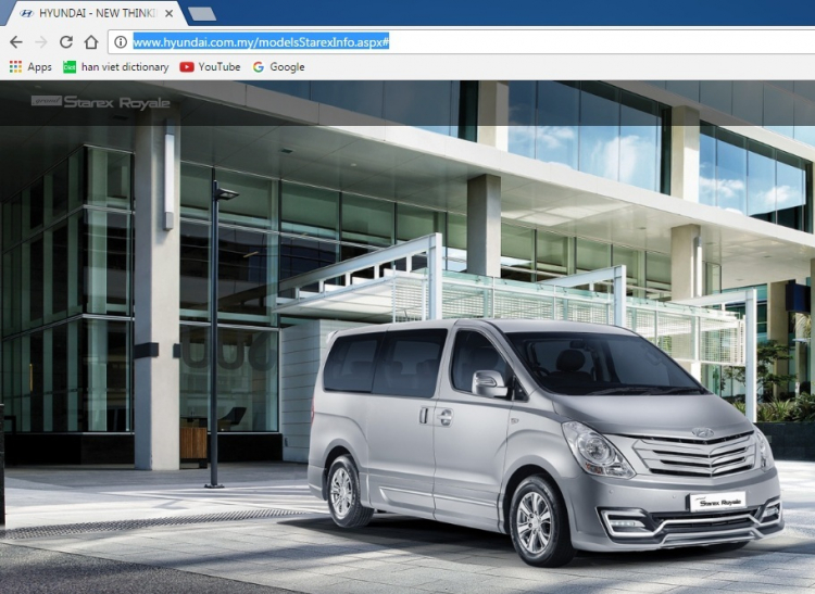 Hyundai Starex 2017 trình làng tại Malaysia Hyundai Starex 2017 trình làng tại Malaysia