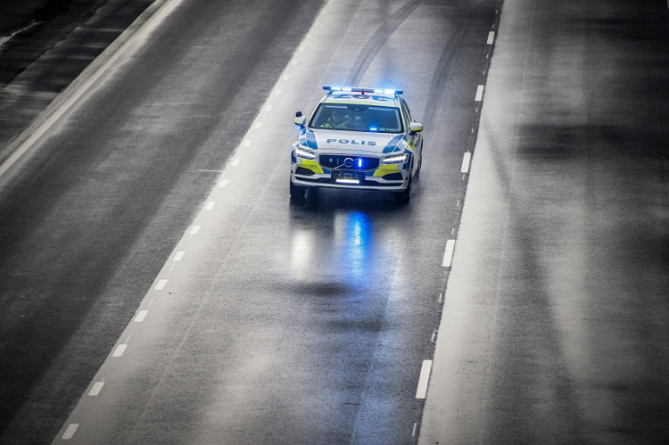 Volvo V90 - thành viên mới của đội Cảnh sát Thụy Điển
