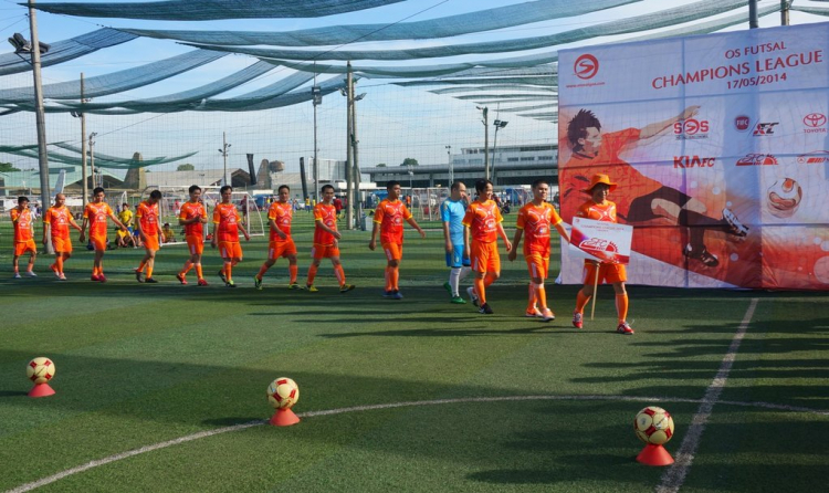 Ảnh Giải Bóng Đá OS Futsal Champions League 2014