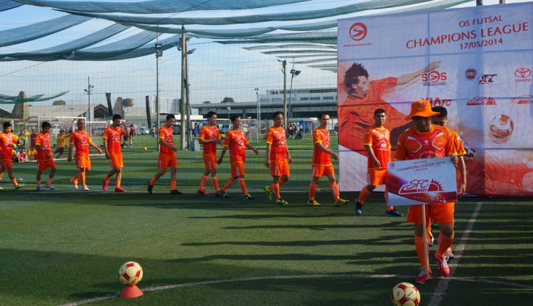 Ảnh Giải Bóng Đá OS Futsal Champions League 2014