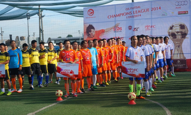 Ảnh Giải Bóng Đá OS Futsal Champions League 2014