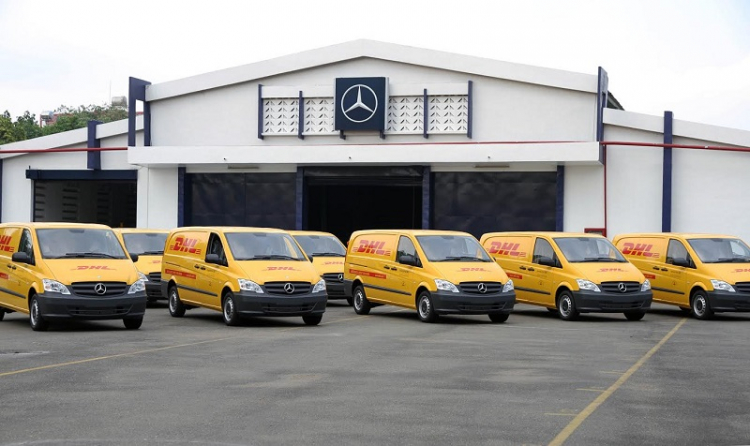 DHL “tậu” 43 xe Mercedes-Benz Vito tại Việt Nam