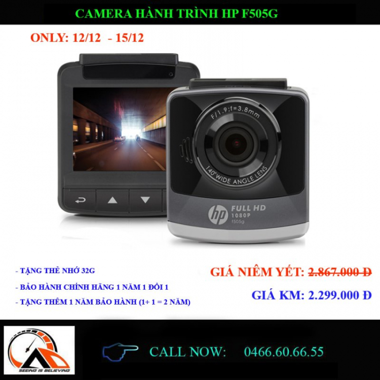 Cảm nhận thực tế Camera hành trình HP F890G (02 cam) sau 2 tháng Cảm nhận thực tế Camera hành trình HP F890G (02 cam) sau 2 tháng