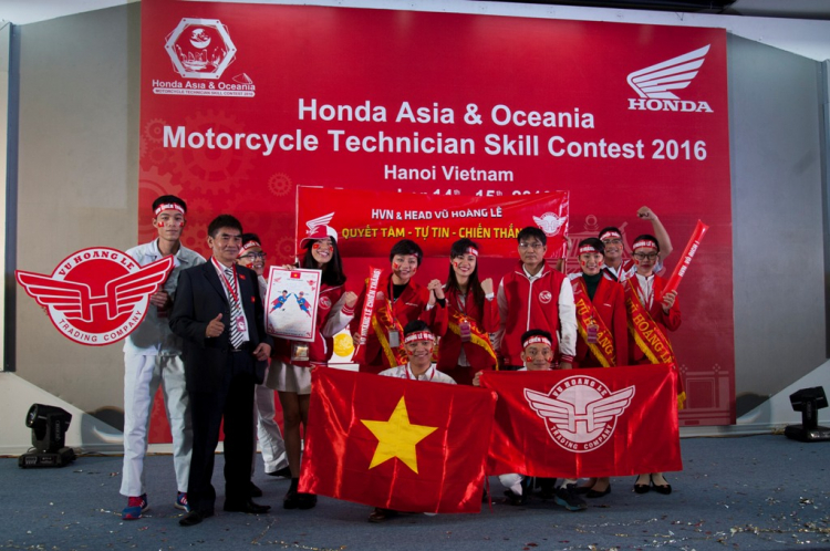[QC] Honda Việt Nam tổ chức hội thi “Kỹ thuật viên giỏi Châu Á Thái Bình Dương” lần thứ 5