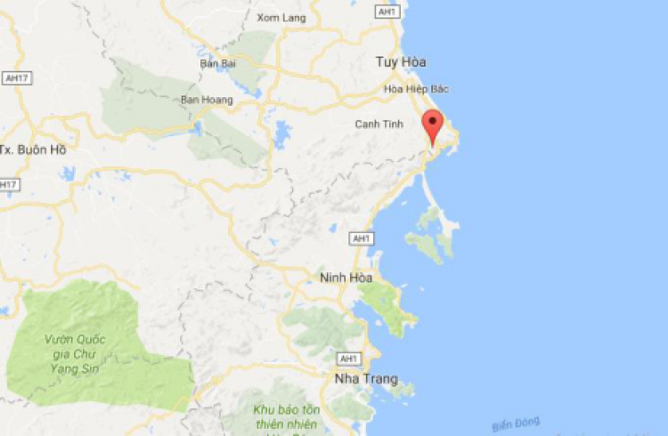 Đèo Cả sạt lở - Giao thông gián đoạn.