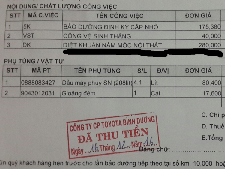 [QC] Toyota Việt Nam triển khai dịch vụ vệ sinh giàn lạnh