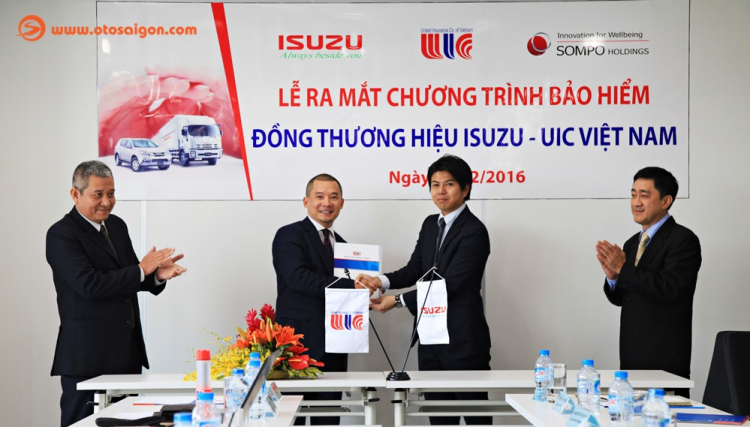 Bảo hiểm đồng thương hiệu ISUZU UIC chính thức có mặt tại Việt Nam