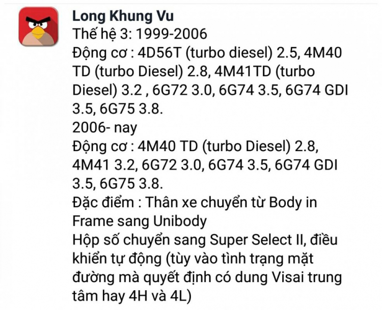 MITSUBISHI PAJERO 1993-2003:  CHIA SẺ KINH NGHIỆM - RỦ RÊ PHƯỢT PHIẾT