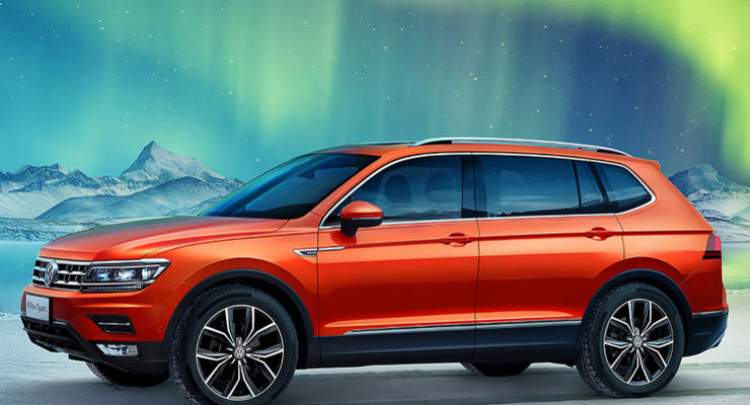 SUV 7 chỗ ngồi Volkswagen Tiguan Allspace xuất hiện ở Trung Quốc