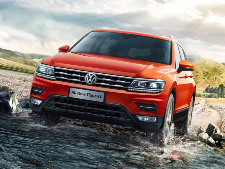 SUV 7 chỗ ngồi Volkswagen Tiguan Allspace xuất hiện ở Trung Quốc