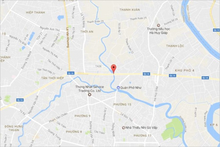 5 xe ''dồn toa'' trên Quốc Lộ 1.