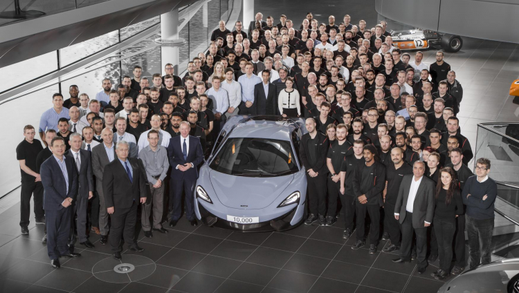 McLaren xuất xưởng siêu xe thứ 10.000