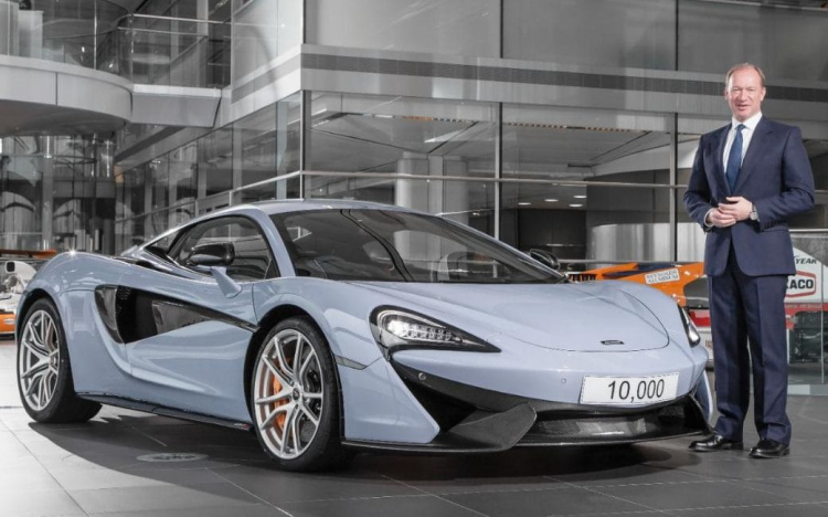 McLaren xuất xưởng siêu xe thứ 10.000